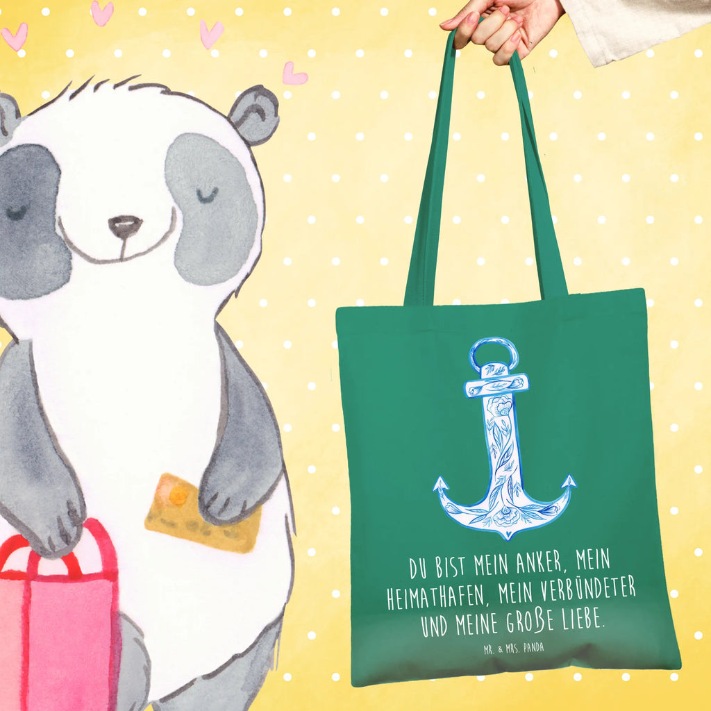 Tragetasche Anker Blau