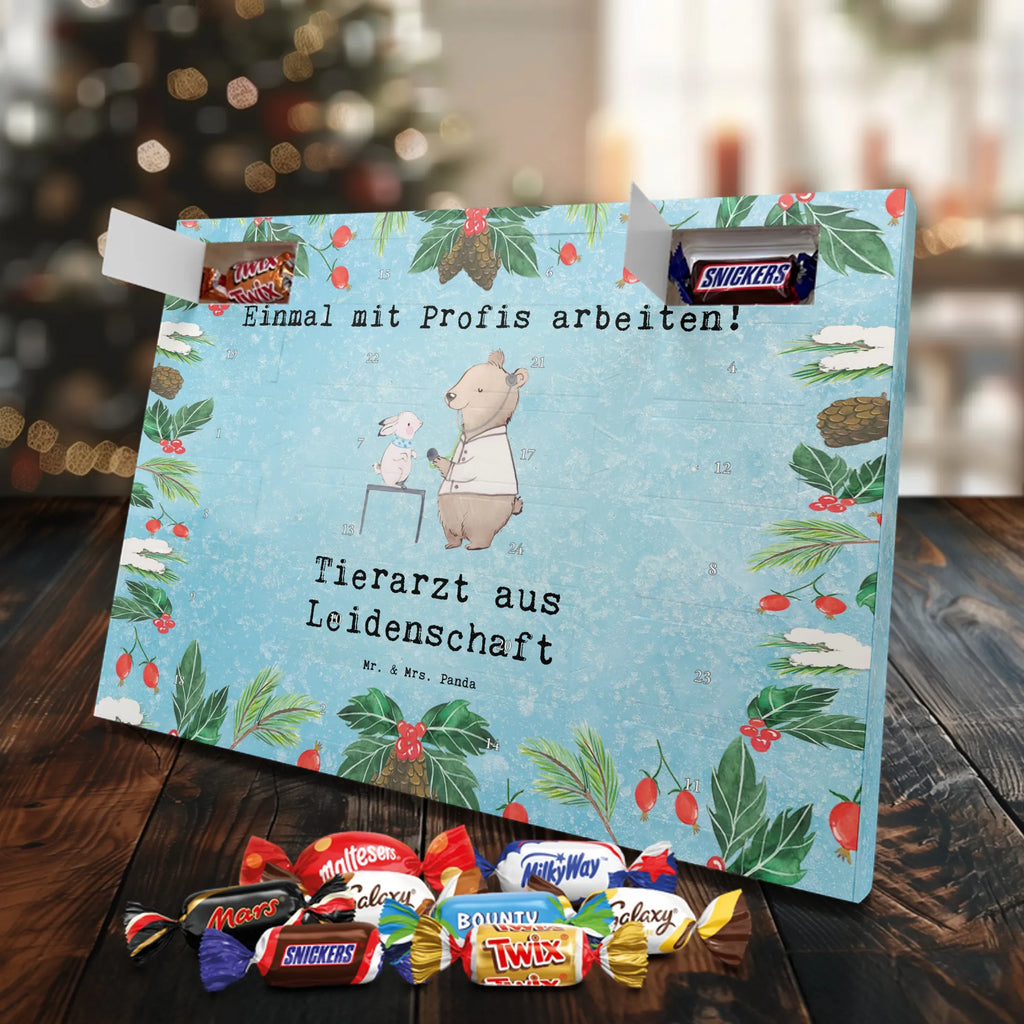 Chocolate advent calendar Veterinarian Passion gift, sayings, gift idea, best, farewell gift, passing exam, anniversary, retirement, promotion, job start, profession