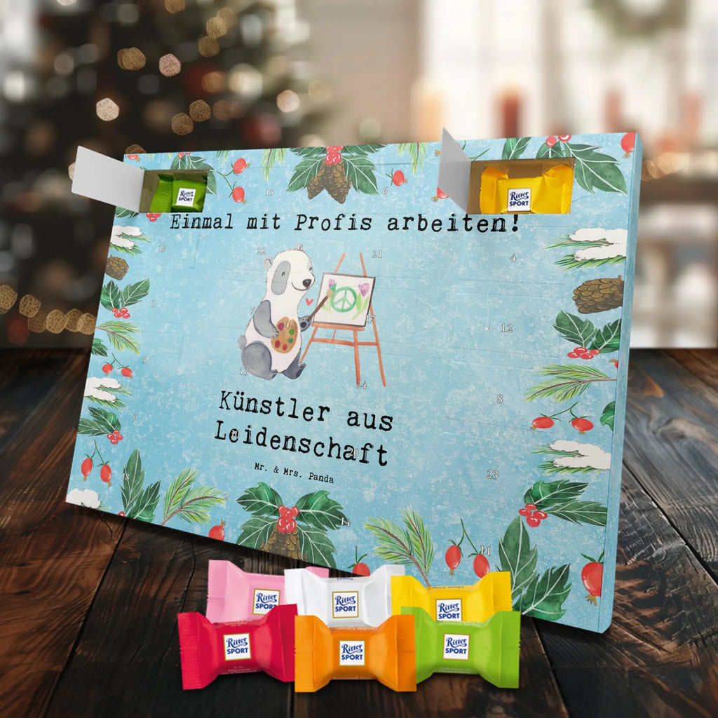 Chocolate advent calendar Artist passion gift, sayings, gift idea, best, farewell gift, passing exam, anniversary, retirement, promotion, job start, profession