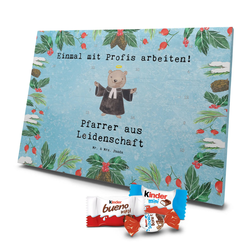 Chocolate advent calendar Pastor Passion gift, sayings, gift idea, best, farewell gift, passing exam, anniversary, retirement, promotion, job start, profession
