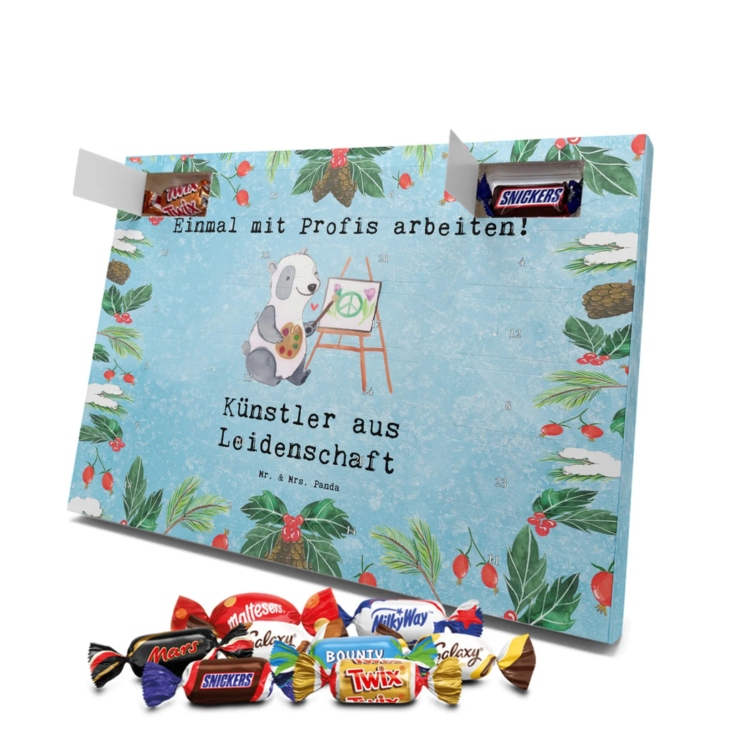 Chocolate advent calendar Artist passion gift, sayings, gift idea, best, farewell gift, passing exam, anniversary, retirement, promotion, job start, profession