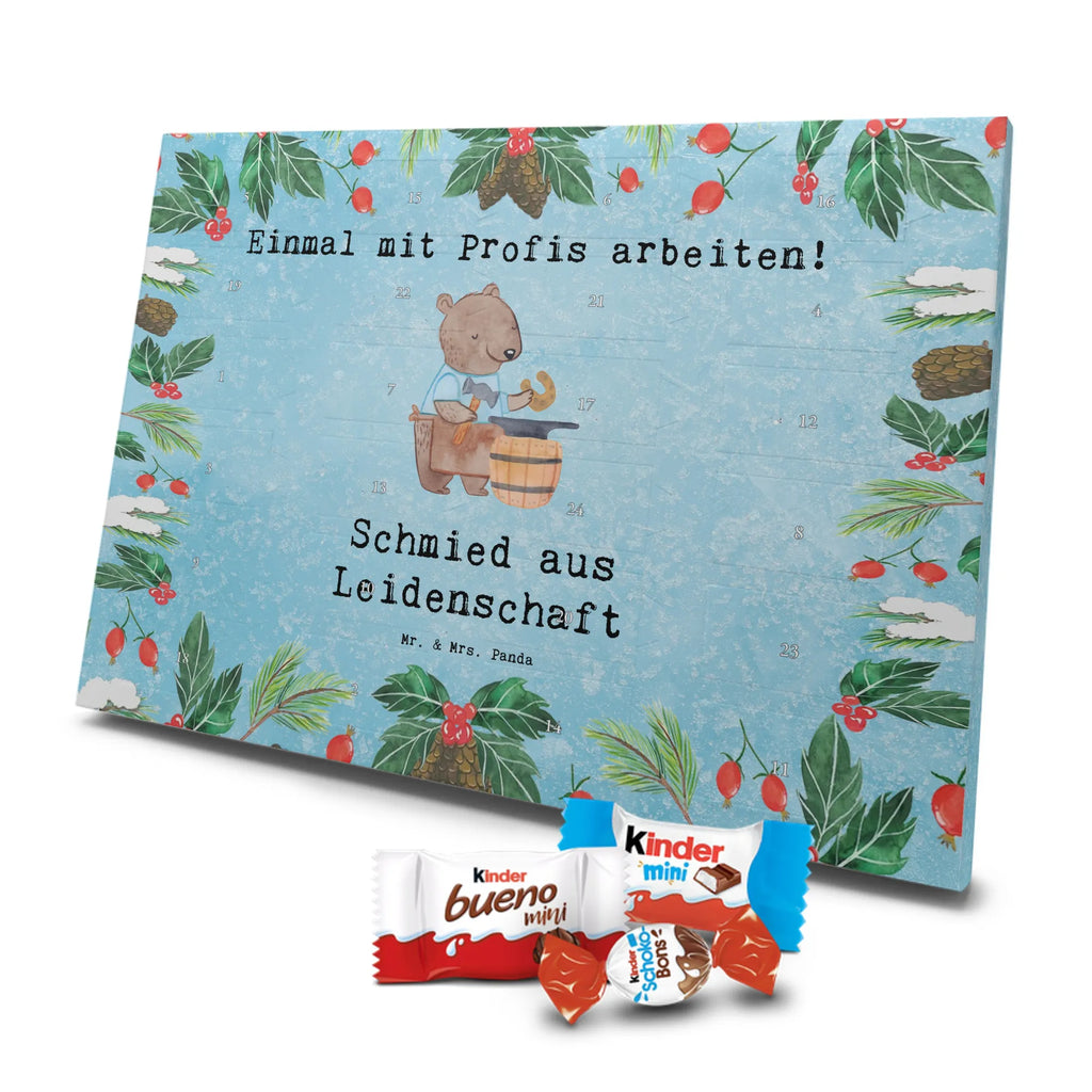 Chocolate advent calendar blacksmith Passion gift, sayings, gift idea, best, farewell gift, passing exam, anniversary, retirement, promotion, job start, profession