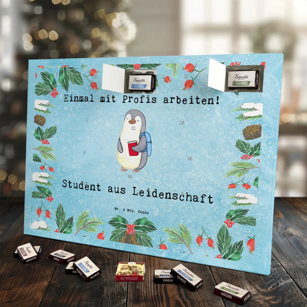 Chocolate advent calendar Student Passion gift, sayings, gift idea, best, farewell gift, passing exam, anniversary, retirement, promotion, job start, profession