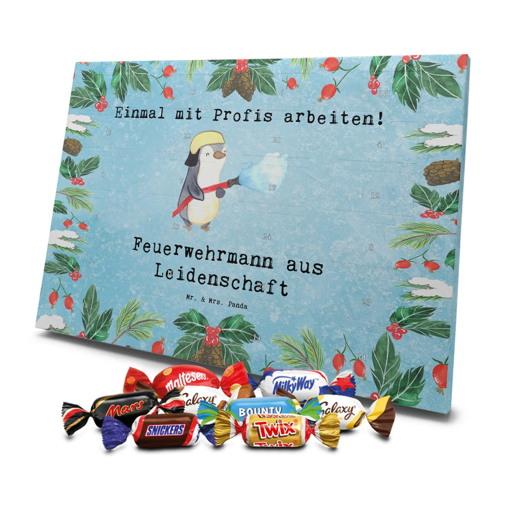 Chocolate advent calendar firefighter passion gift, sayings, gift idea, best, farewell gift, passing exam, anniversary, retirement, promotion, job start, profession