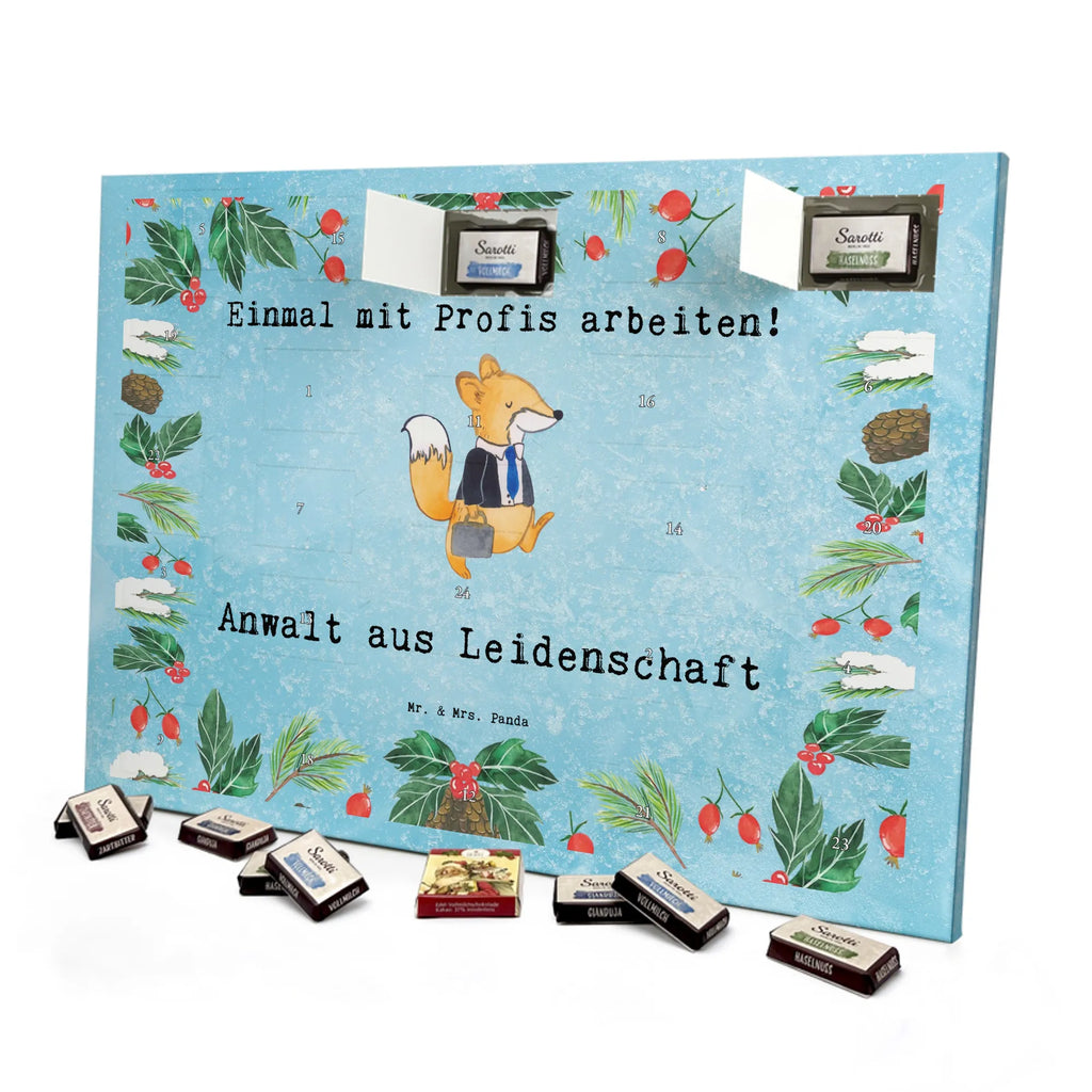 Chocolate advent calendar lawyer Passion gift, sayings, gift idea, best, farewell gift, passing exam, anniversary, retirement, promotion, job start, profession