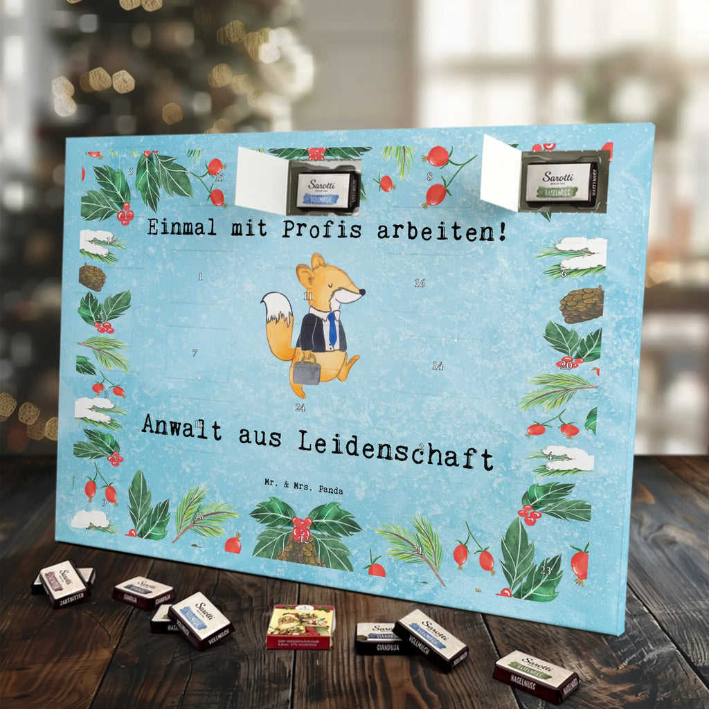 Chocolate advent calendar lawyer Passion gift, sayings, gift idea, best, farewell gift, passing exam, anniversary, retirement, promotion, job start, profession