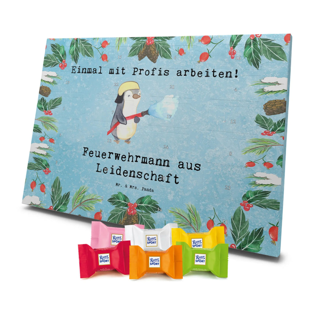 Chocolate advent calendar firefighter passion gift, sayings, gift idea, best, farewell gift, passing exam, anniversary, retirement, promotion, job start, profession