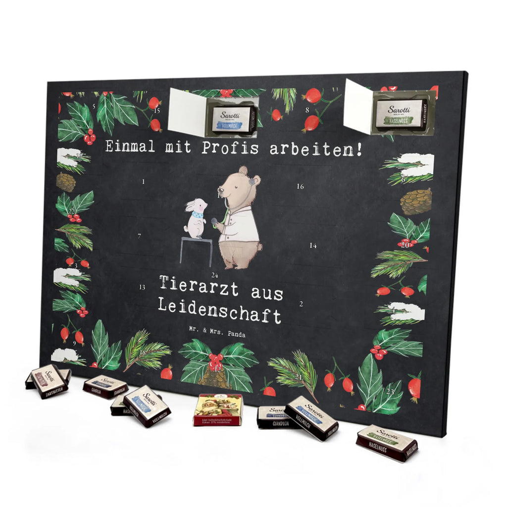 Chocolate advent calendar Veterinarian Passion gift, sayings, gift idea, best, farewell gift, passing exam, anniversary, retirement, promotion, job start, profession