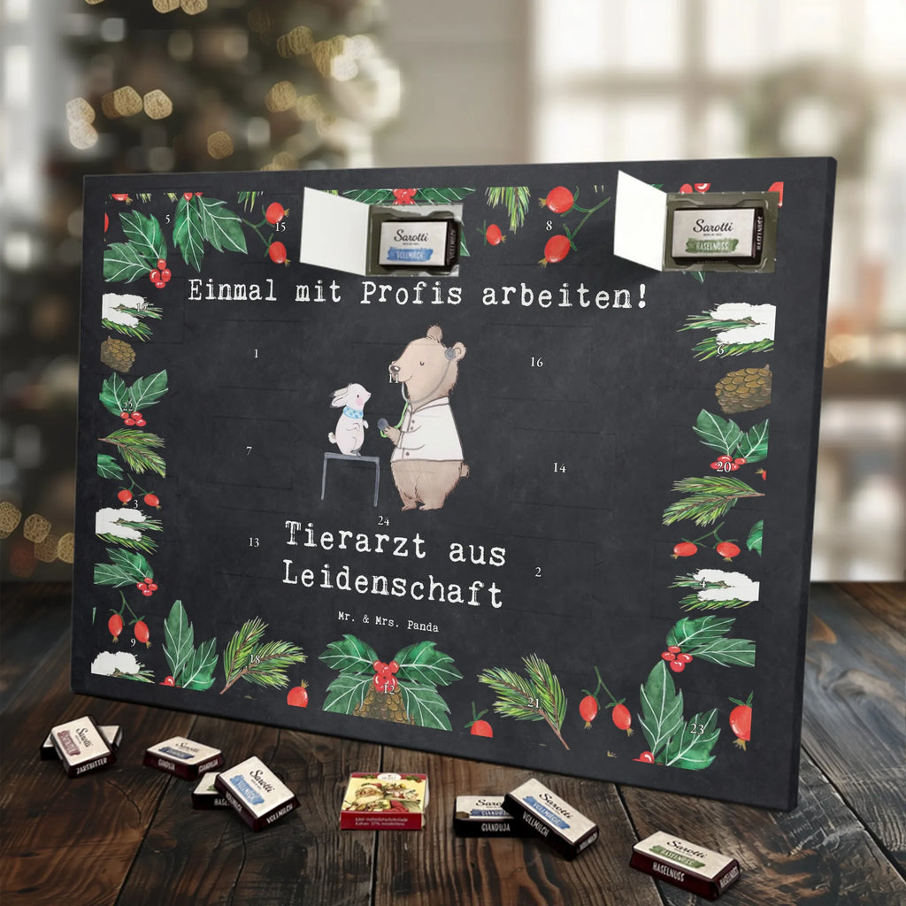 Chocolate advent calendar Veterinarian Passion gift, sayings, gift idea, best, farewell gift, passing exam, anniversary, retirement, promotion, job start, profession