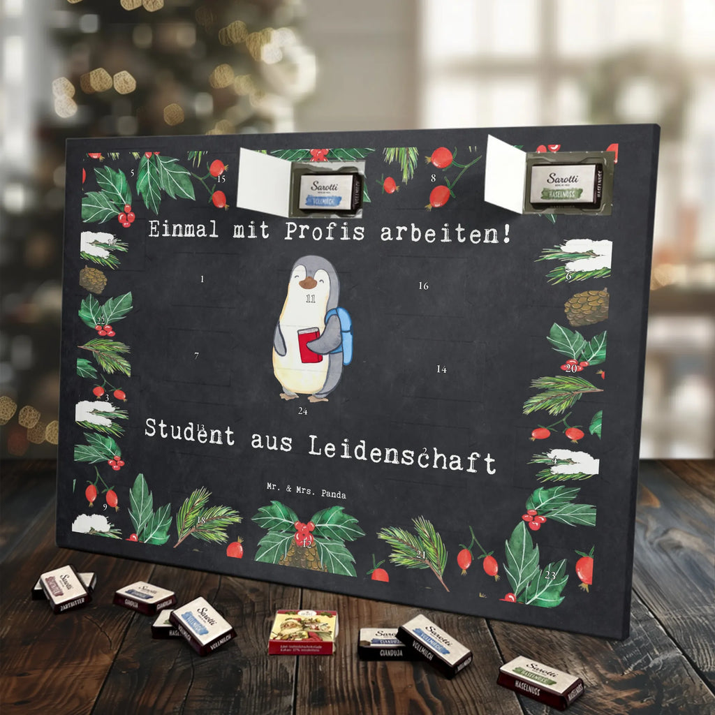 Chocolate advent calendar Student Passion gift, sayings, gift idea, best, farewell gift, passing exam, anniversary, retirement, promotion, job start, profession