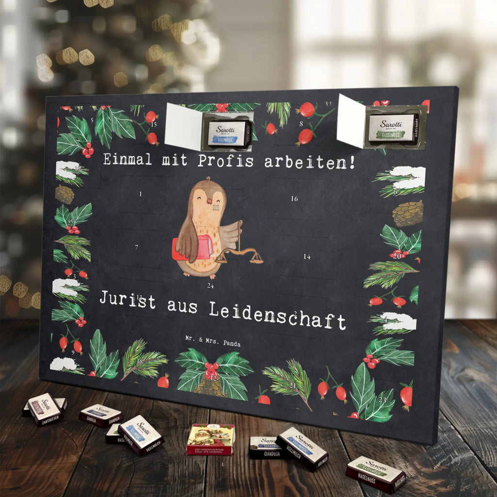 Chocolate advent calendar lawyer Passion gift, sayings, gift idea, best, farewell gift, passing exam, anniversary, retirement, promotion, job start, profession