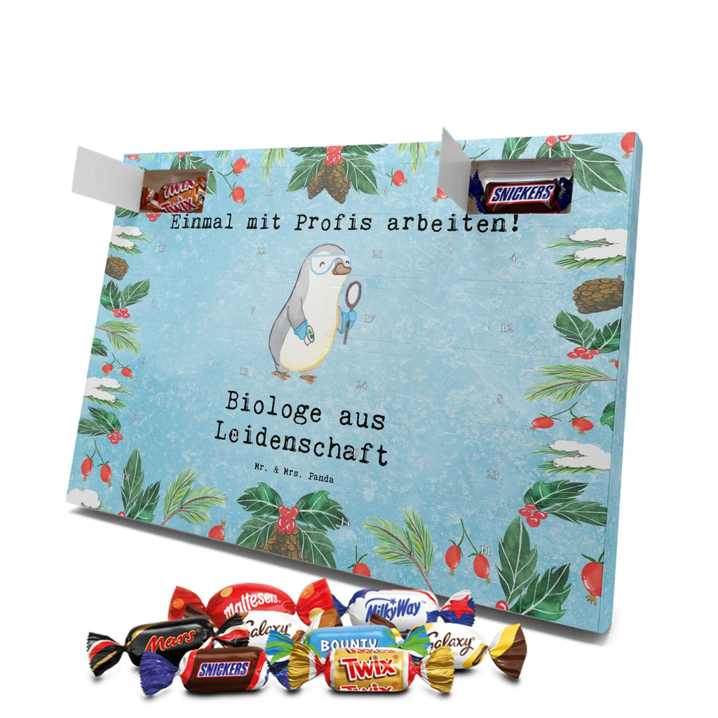 Chocolate advent calendar biologist passion gift, sayings, gift idea, best, farewell gift, passing exam, anniversary, retirement, promotion, job start, profession