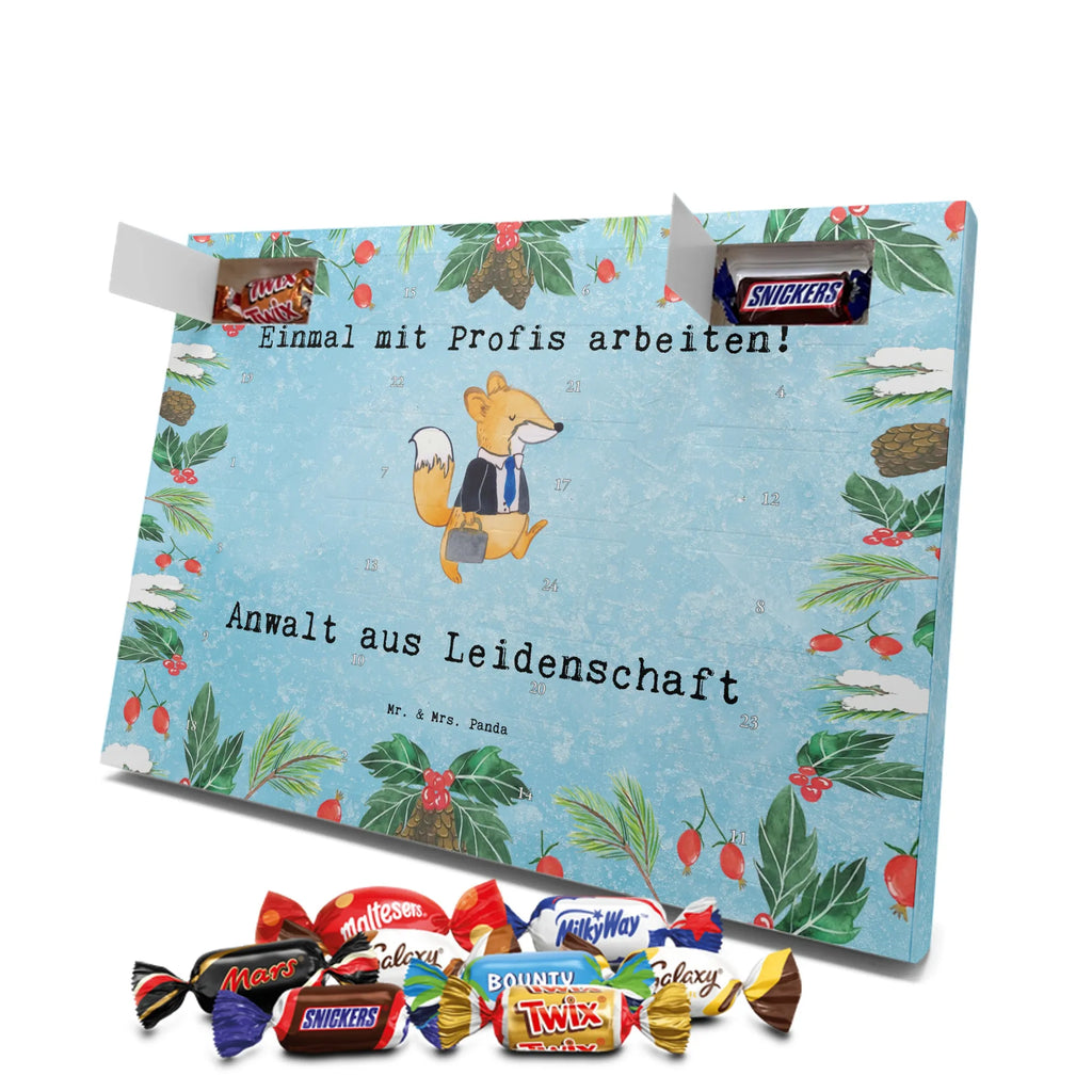 Chocolate advent calendar lawyer Passion gift, sayings, gift idea, best, farewell gift, passing exam, anniversary, retirement, promotion, job start, profession