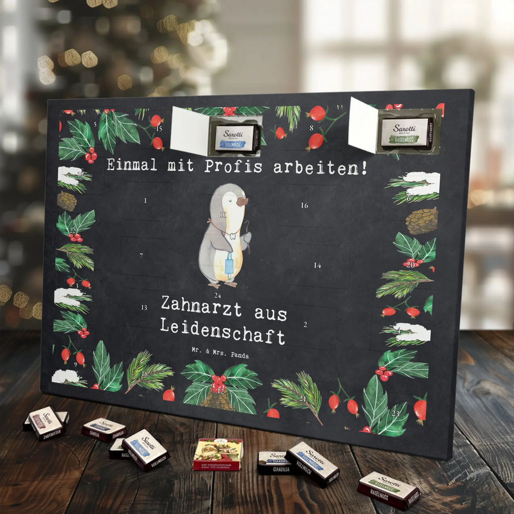 Chocolate advent calendar Dentist Passion gift, sayings, gift idea, best, farewell gift, passing exam, anniversary, retirement, promotion, job start, profession