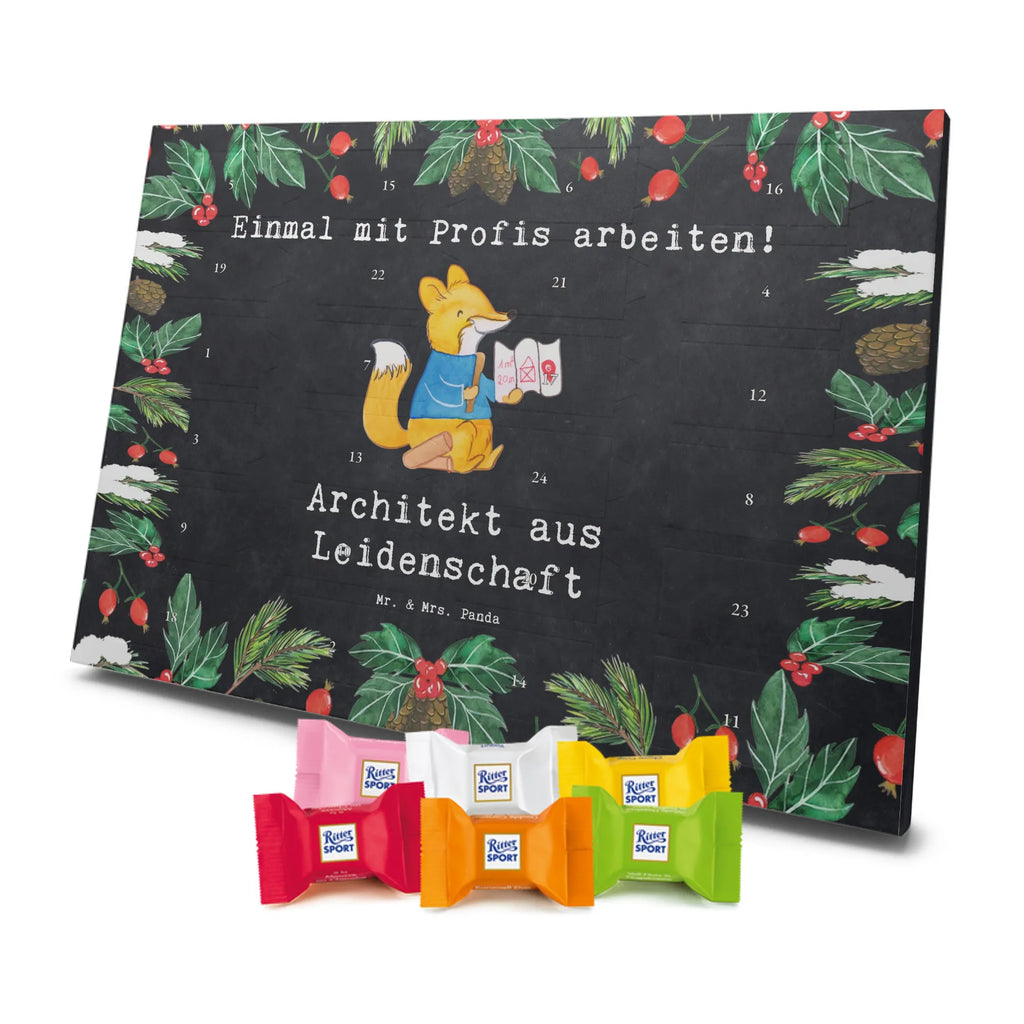 Chocolate advent calendar architect Passion gift, sayings, gift idea, best, farewell gift, passing exam, anniversary, retirement, promotion, job start, profession