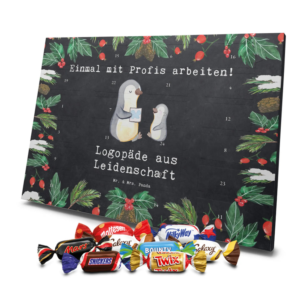 Chocolate advent calendar speech therapist Passion gift, sayings, gift idea, best, farewell gift, passing exam, anniversary, retirement, promotion, job start, profession