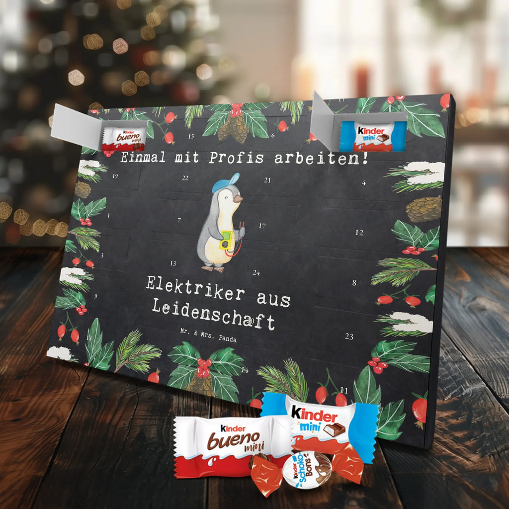 Chocolate advent calendar Electrician Passion gift, sayings, gift idea, best, farewell gift, passing exam, anniversary, retirement, promotion, job start, profession