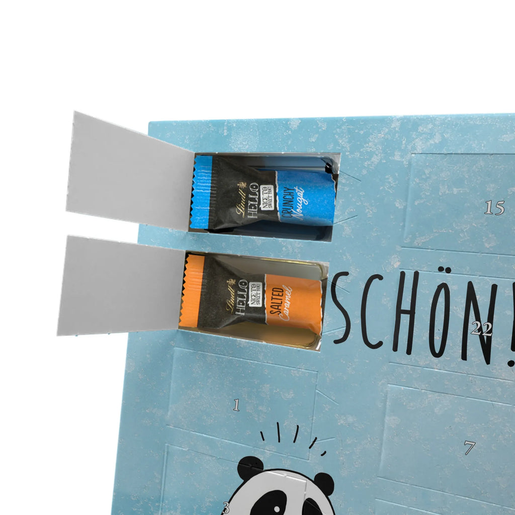 Personalisierter Schoko Foto Adventskalender Panda Dankeschön Personalisierter Schoko Foto Adventskalender