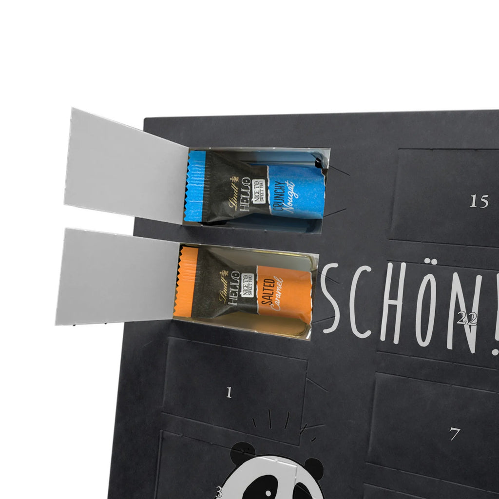 Personalisierter Schoko Foto Adventskalender Panda Dankeschön Personalisierter Schoko Foto Adventskalender