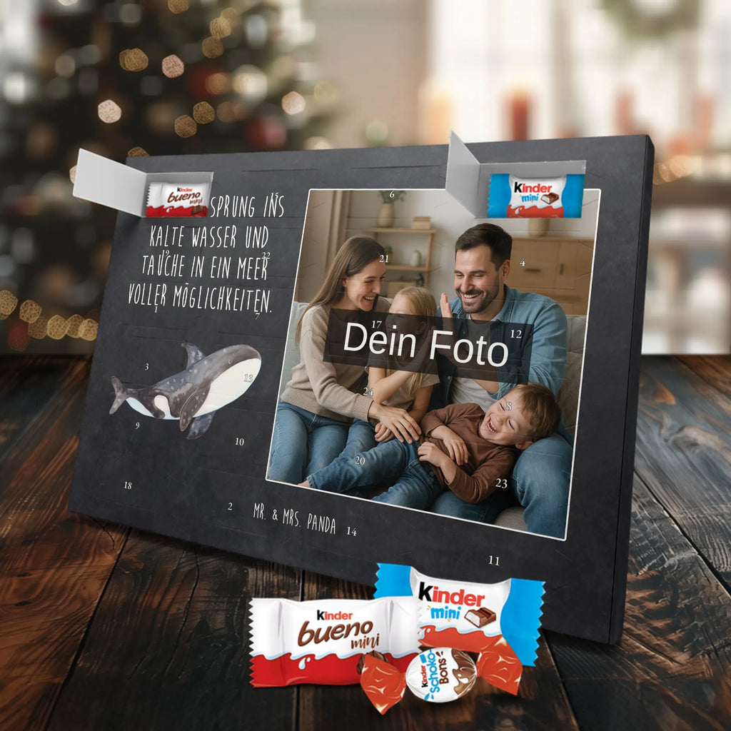 Personalisierter Schoko Foto Adventskalender Orca Personalisierter Schoko Foto Adventskalender, Meerestiere, Urlaub, Meer, Büro, Startup, Neustart, Orca, Motivation, Orcas, Selbstliebe, Killerwal, Arbeit, Möglichkeiten, Wal