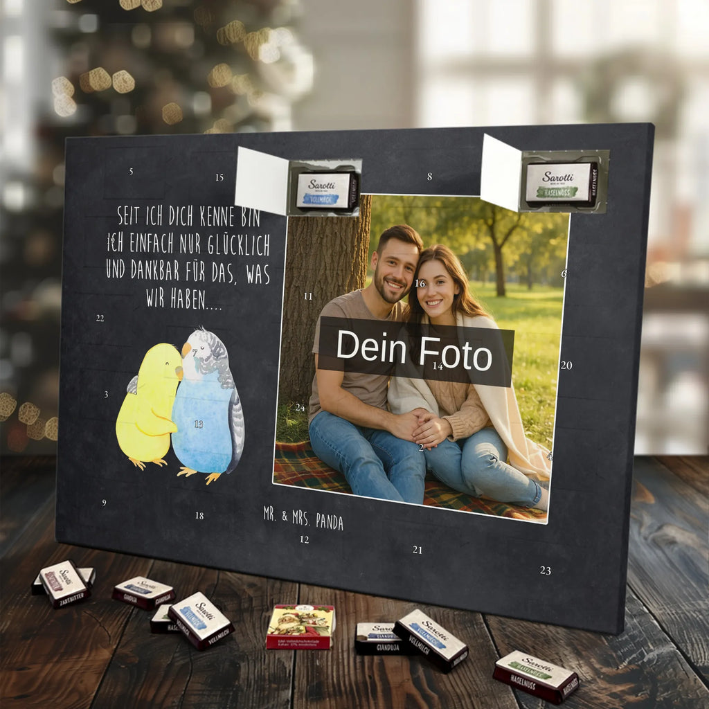 Personalisierter Schoko Foto Adventskalender Wellensittich Liebe Personalisierter Schoko Foto Adventskalender, Partner, Ehemann, Freundin, Ehefrau, Liebesgeschenk, Freund, Hocheitstag, Jahrestag, Heiratsantrag, Verlobung, Liebe, Heiraten, Kuscheln, Vögel, Nähe, Vertrauen, Wellensittich