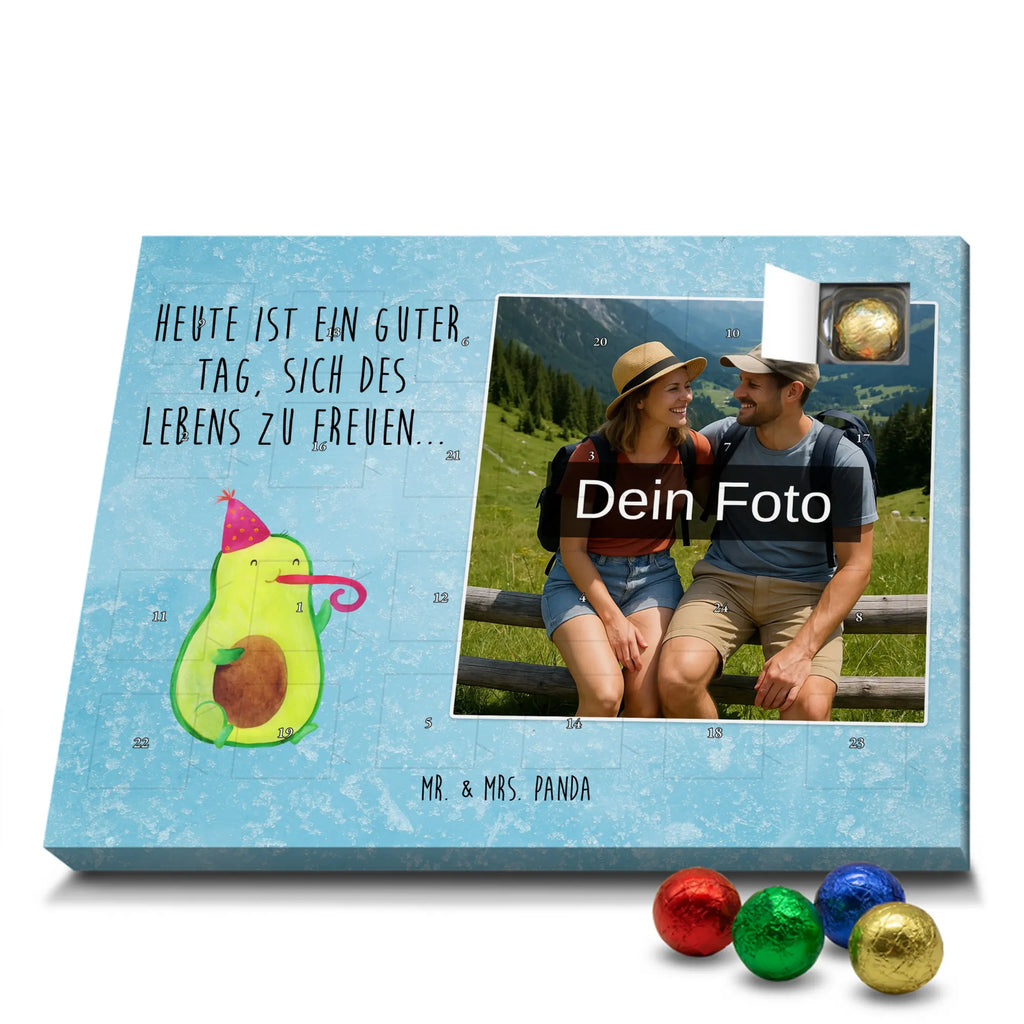 Personalisierter Schoko Foto Adventskalender Avocado Feier Personalisierter Schoko Foto Adventskalender, Gesund, Veggie, Avocado, Vegan, Geburtstag, Tröte, Feier, Party, Gute Laune, Feierlichkeit, Fete