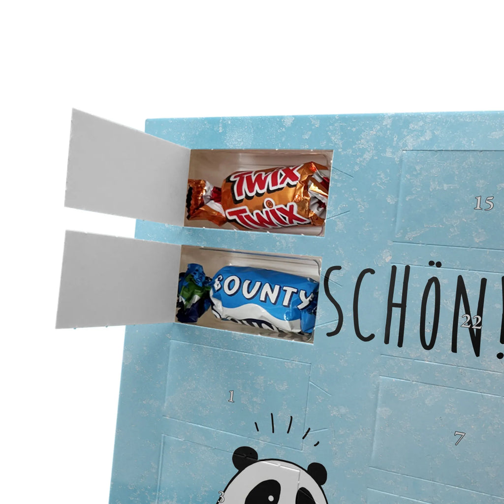 Personalisierter Schoko Foto Adventskalender Panda Dankeschön Personalisierter Schoko Foto Adventskalender