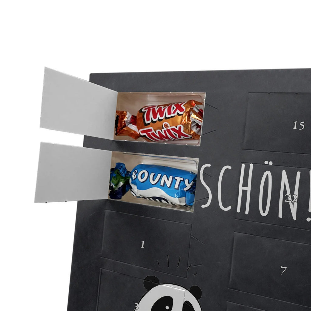 Personalisierter Schoko Foto Adventskalender Panda Dankeschön Personalisierter Schoko Foto Adventskalender