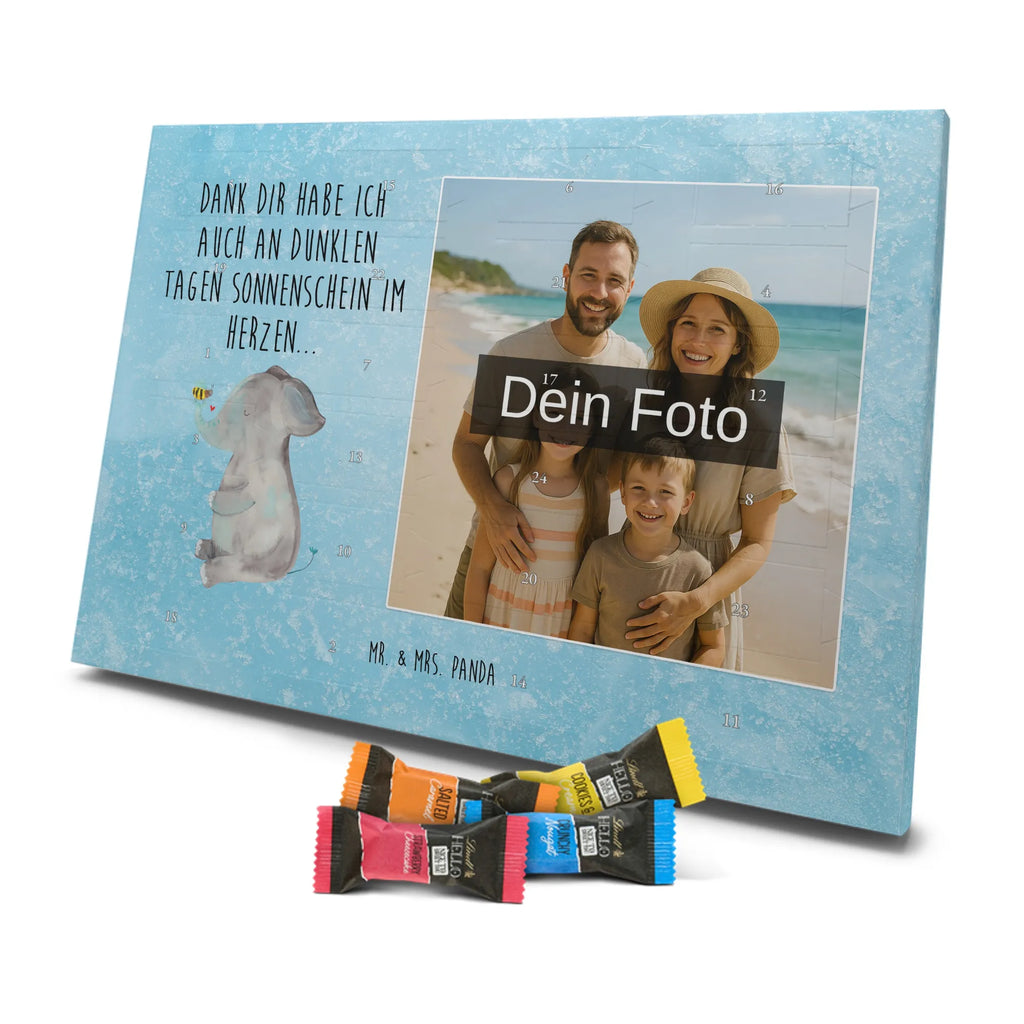 Personalisierter Schoko Foto Adventskalender Elefant Biene Personalisierter Schoko Foto Adventskalender, Gute Laune, Lustige Sprüche, Tiere, Tiermotive, Liebesbeweis, Liebesgeschenk, Hochzeitsgeschenk, Biene, Liebe, Elefant, Liebesspruch, Jahrestag, Heiratsantrag