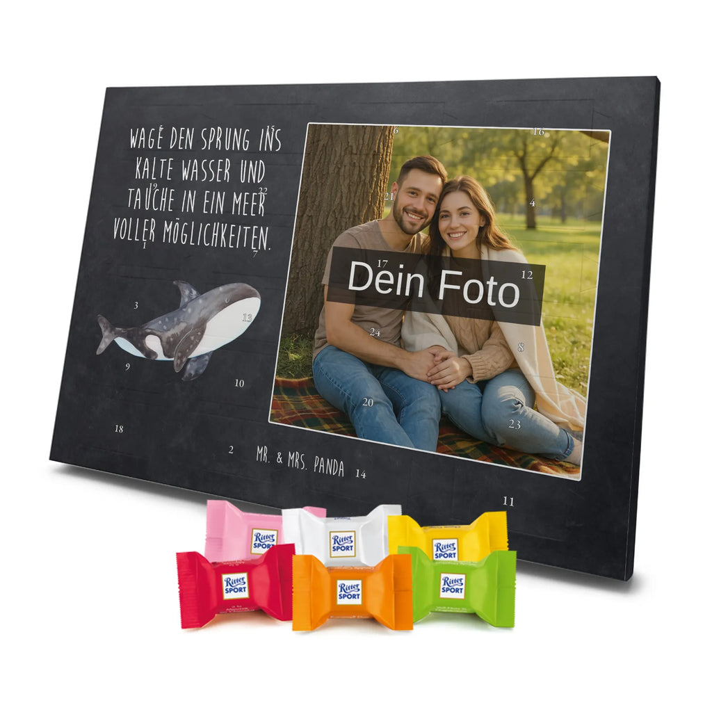 Personalisierter Schoko Foto Adventskalender Orca Personalisierter Schoko Foto Adventskalender, Meerestiere, Urlaub, Meer, Büro, Startup, Neustart, Orca, Motivation, Orcas, Selbstliebe, Killerwal, Arbeit, Möglichkeiten, Wal