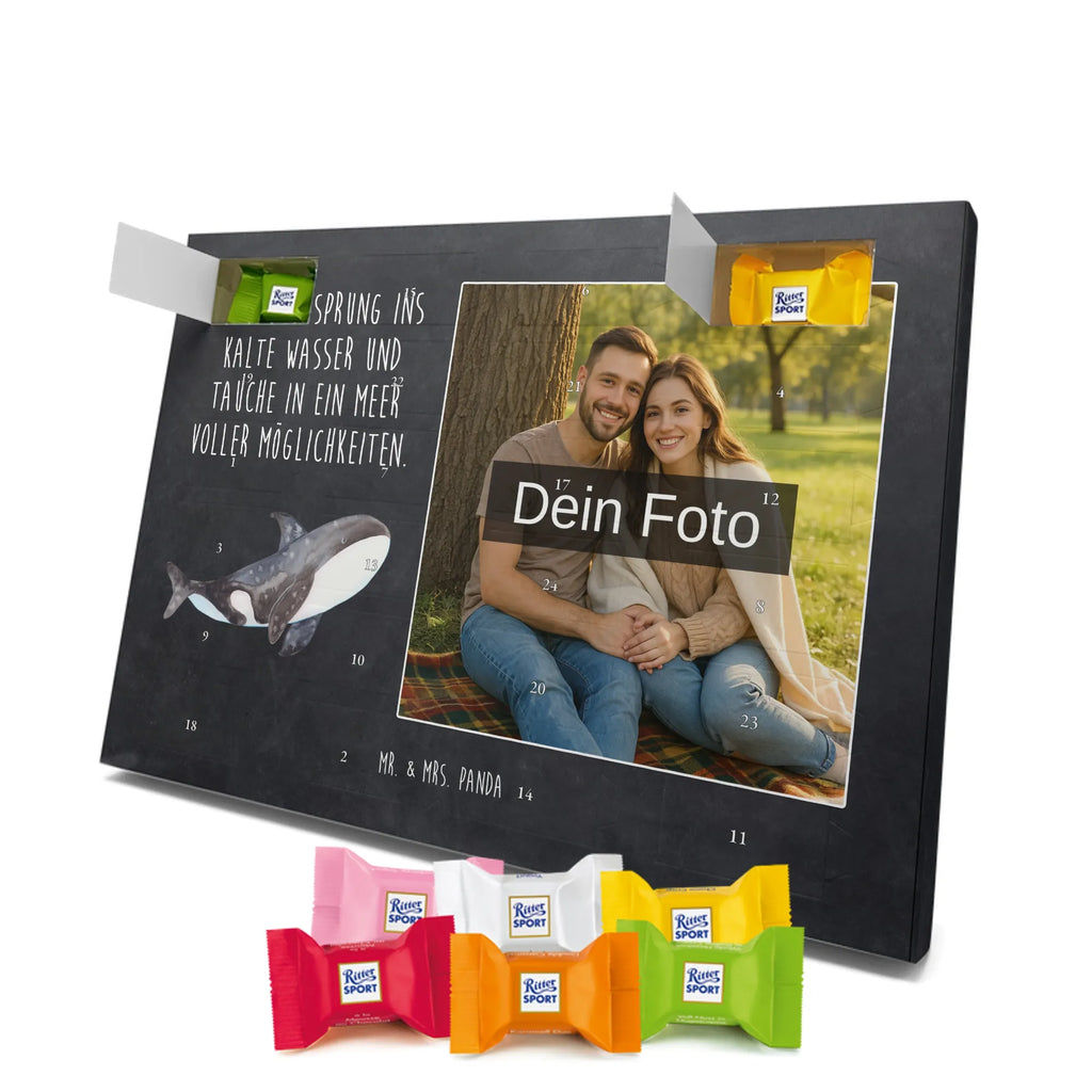 Personalisierter Schoko Foto Adventskalender Orca Personalisierter Schoko Foto Adventskalender, Meerestiere, Urlaub, Meer, Büro, Startup, Neustart, Orca, Motivation, Orcas, Selbstliebe, Killerwal, Arbeit, Möglichkeiten, Wal