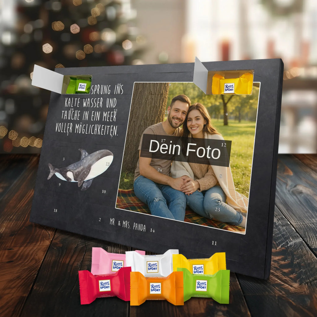 Personalisierter Schoko Foto Adventskalender Orca Personalisierter Schoko Foto Adventskalender, Meerestiere, Urlaub, Meer, Büro, Startup, Neustart, Orca, Motivation, Orcas, Selbstliebe, Killerwal, Arbeit, Möglichkeiten, Wal