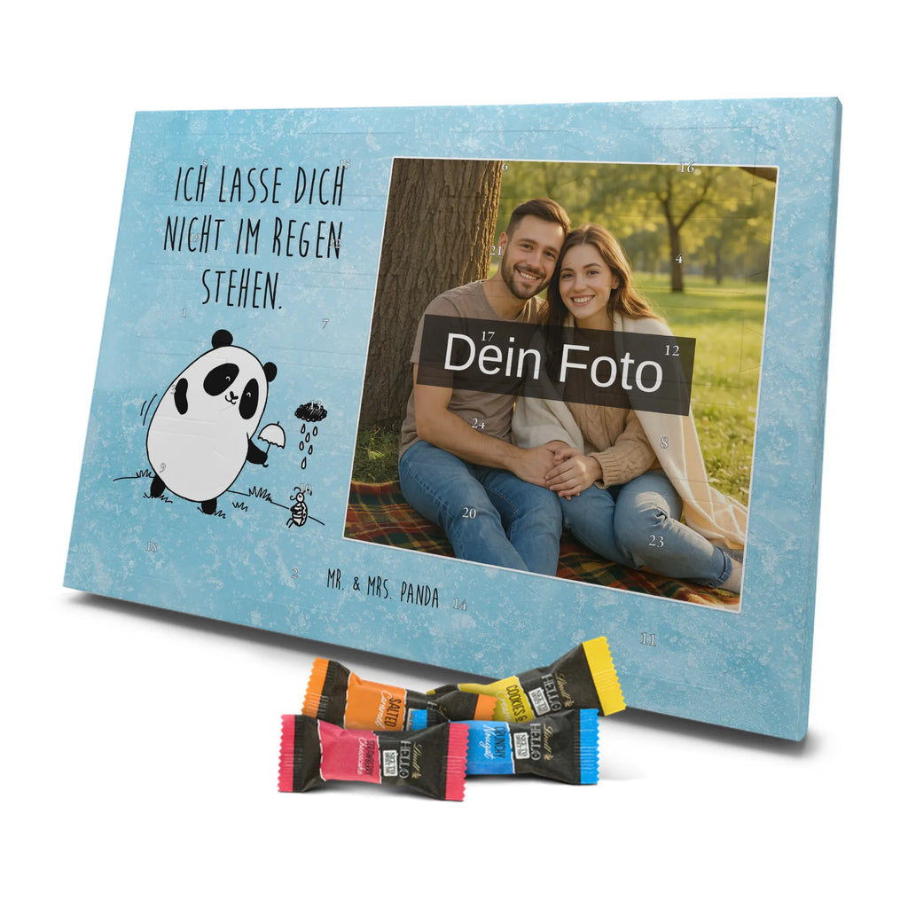  Panda togetherness Personalisierter Schoko Foto Adventskalender