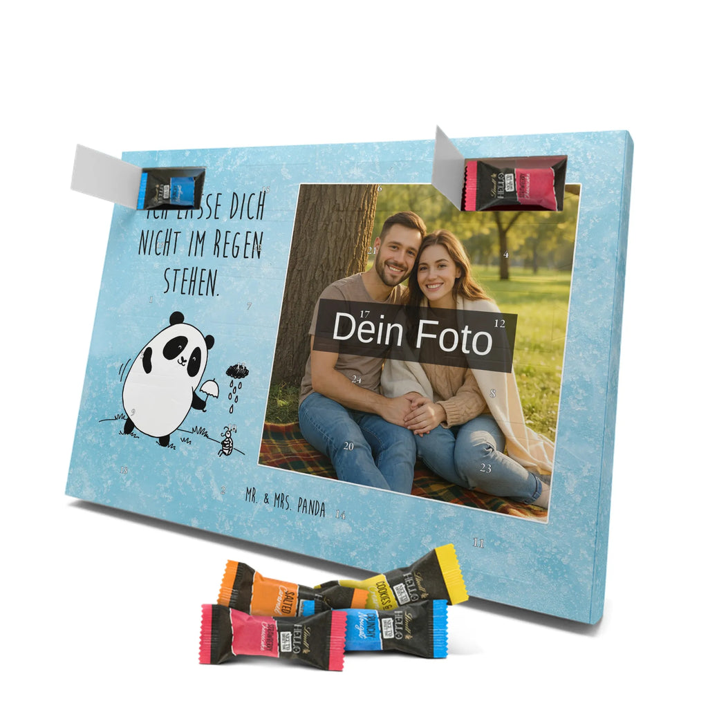  Panda togetherness Personalisierter Schoko Foto Adventskalender