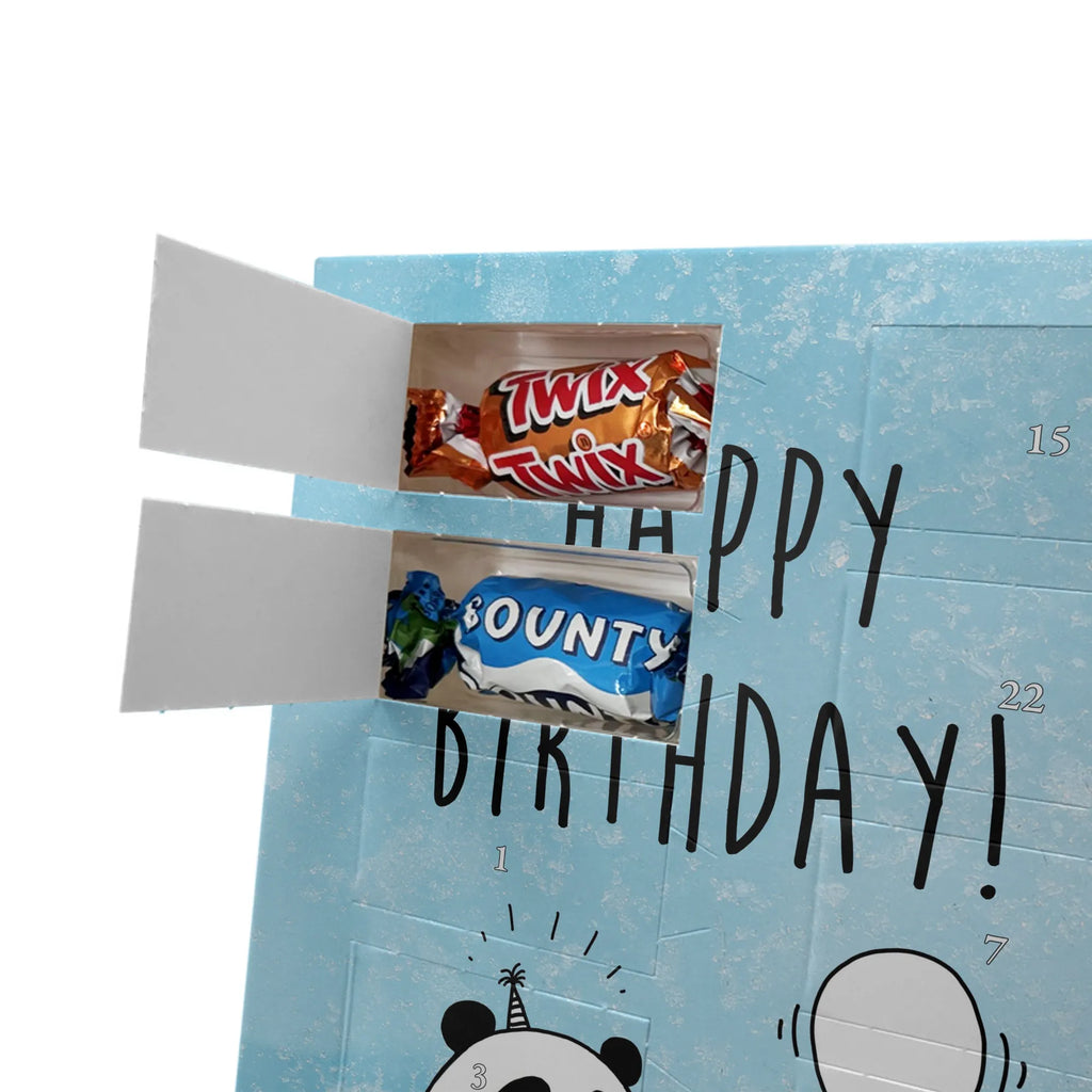  Panda urodziny Personalisierter Schoko Foto Adventskalender