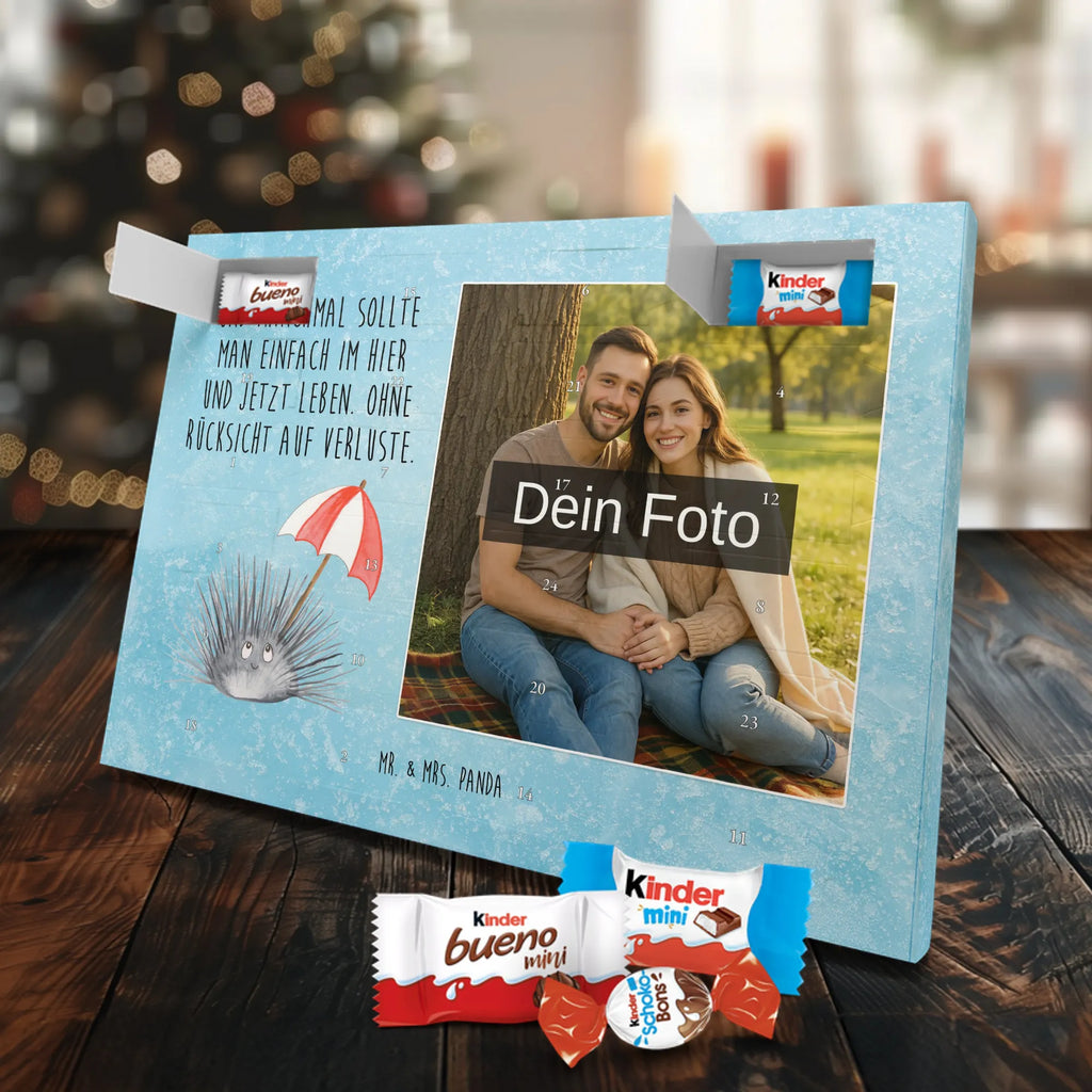 Personalisierter Schoko Foto Adventskalender Seeigel Personalisierter Schoko Foto Adventskalender, Meerestiere, Urlaub, Meer, Leben, Selbstakzeptanz, Selbstliebe, Hier und Jetzt, Achtsamkeit, Lebe, Seeigel