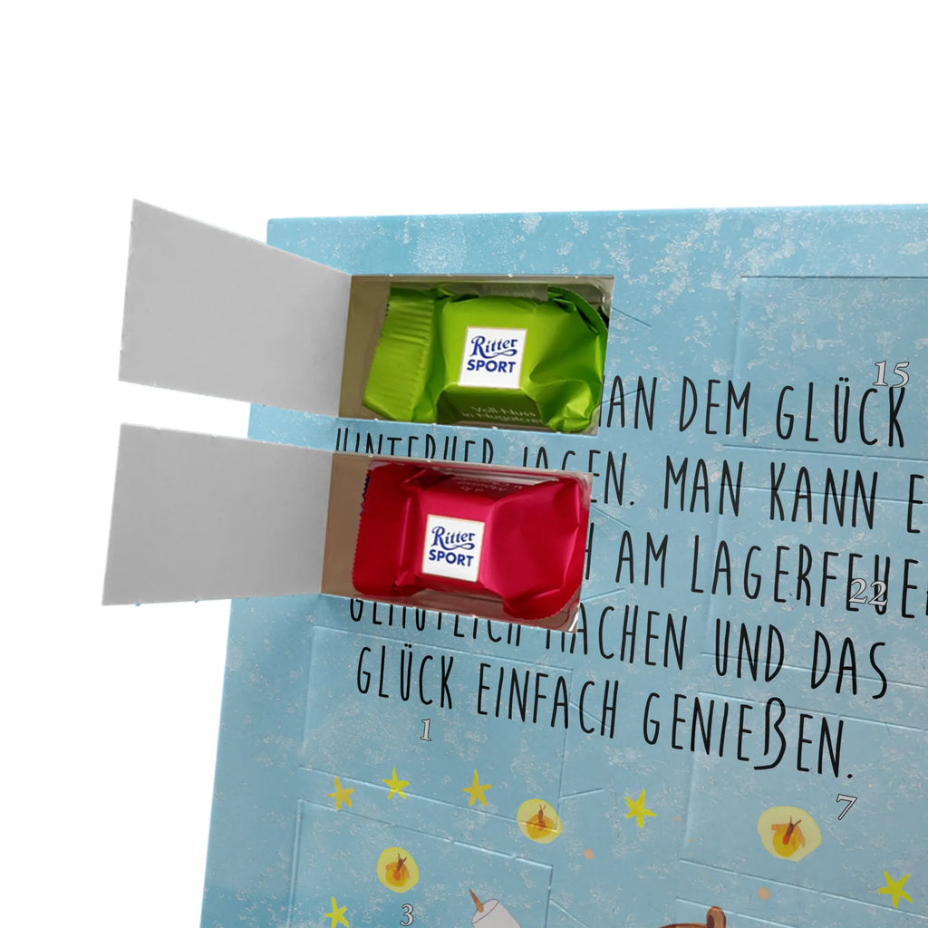 Personalisierter Schoko Foto Adventskalender Bär & Marienkäfer Lagerfeuer Personalisierter Schoko Foto Adventskalender, Teddy, Bär, Teddybär, Lagerfeuer