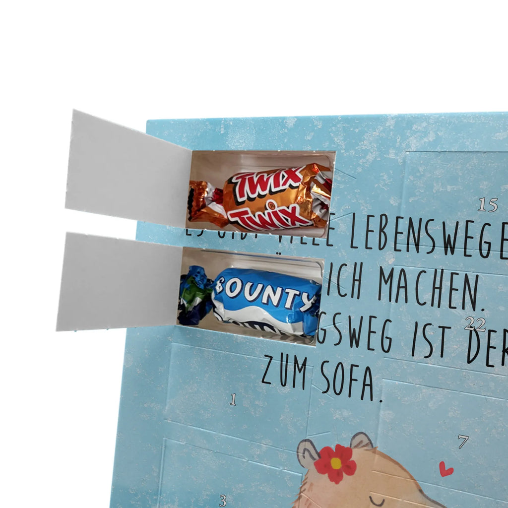 Personalisierter Schoko Foto Adventskalender Capybara Blume Personalisierter Schoko Foto Adventskalender, Gute Laune, Lustige Sprüche, Tiere, Tiermotive, Capybara