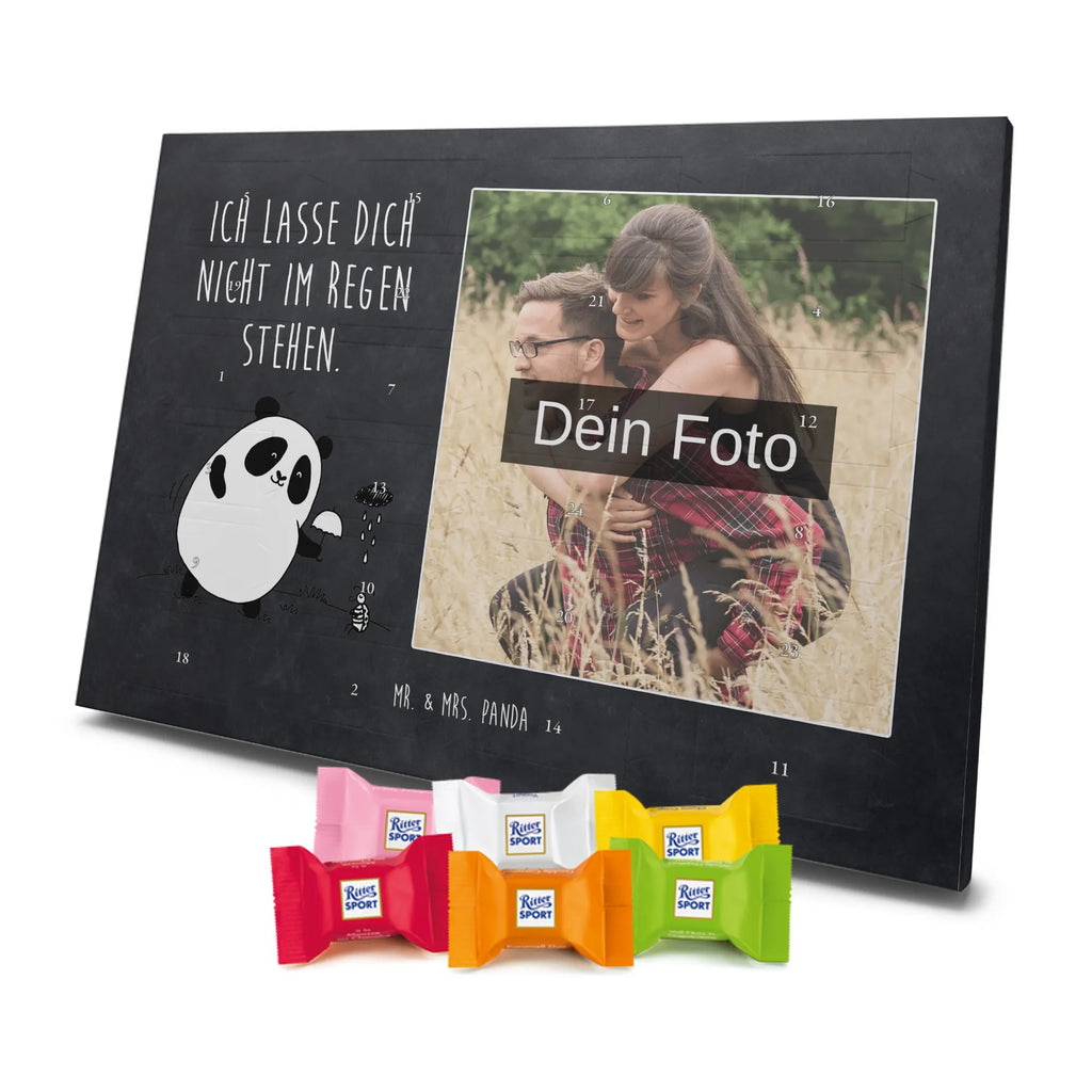  Panda togetherness Personalisierter Schoko Foto Adventskalender