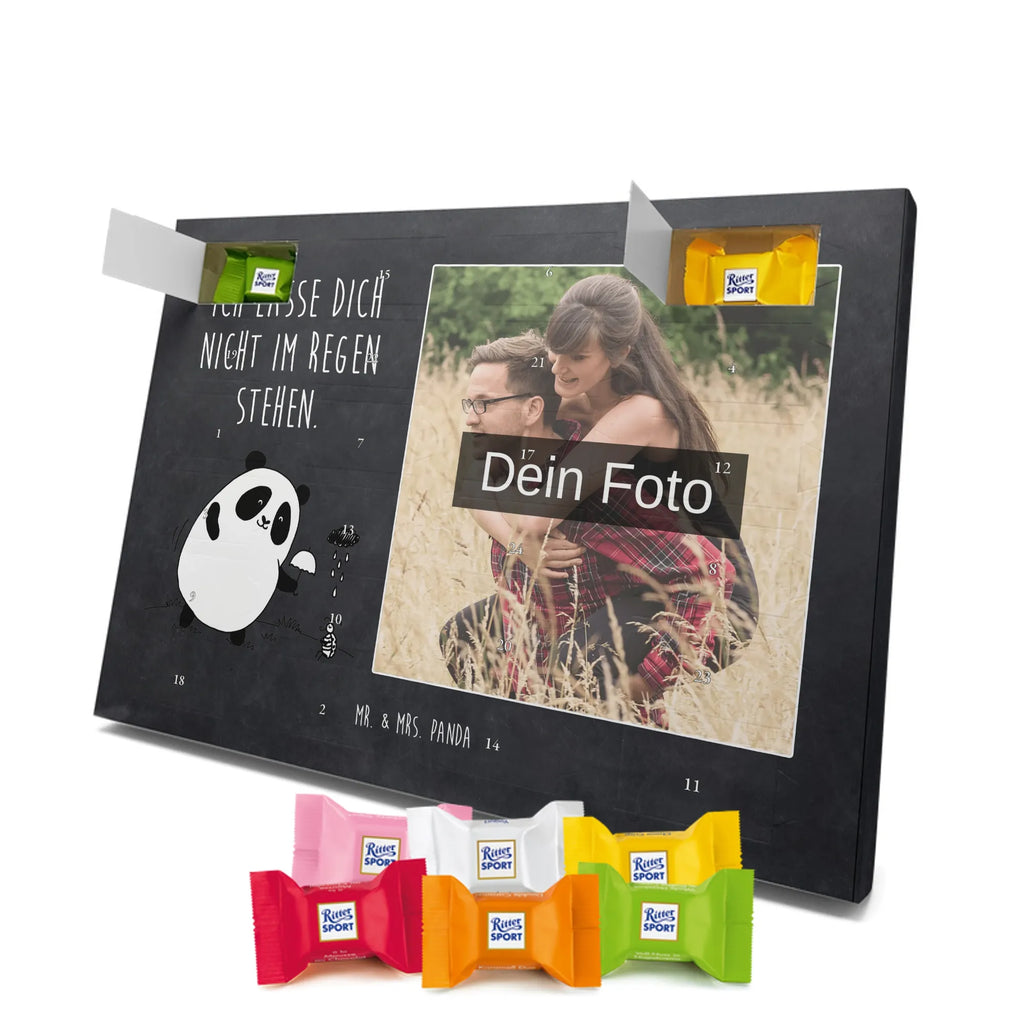  Panda togetherness Personalisierter Schoko Foto Adventskalender