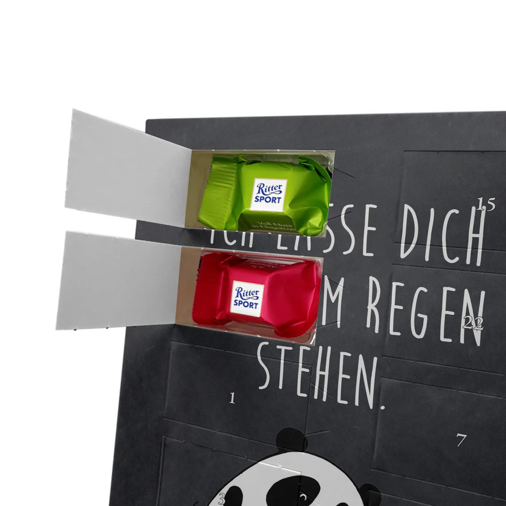  Panda togetherness Personalisierter Schoko Foto Adventskalender