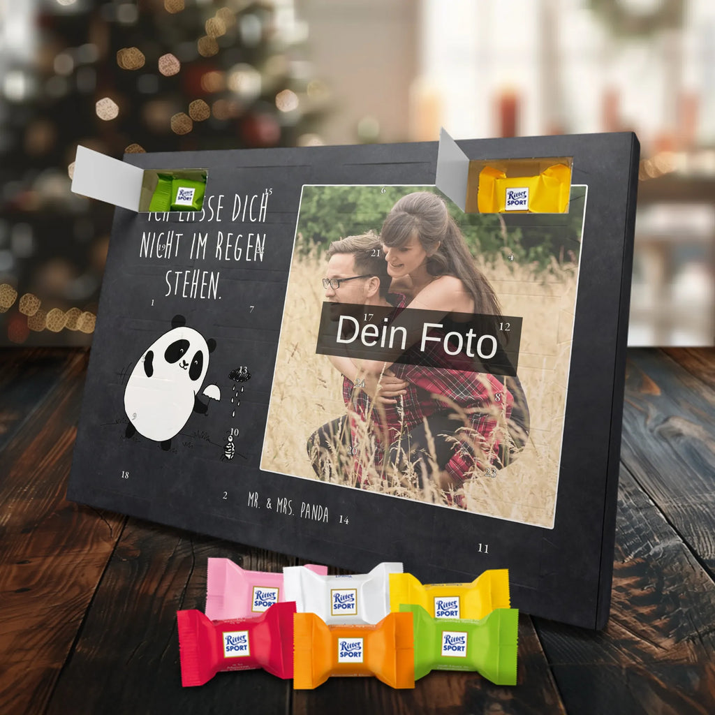  Panda togetherness Personalisierter Schoko Foto Adventskalender
