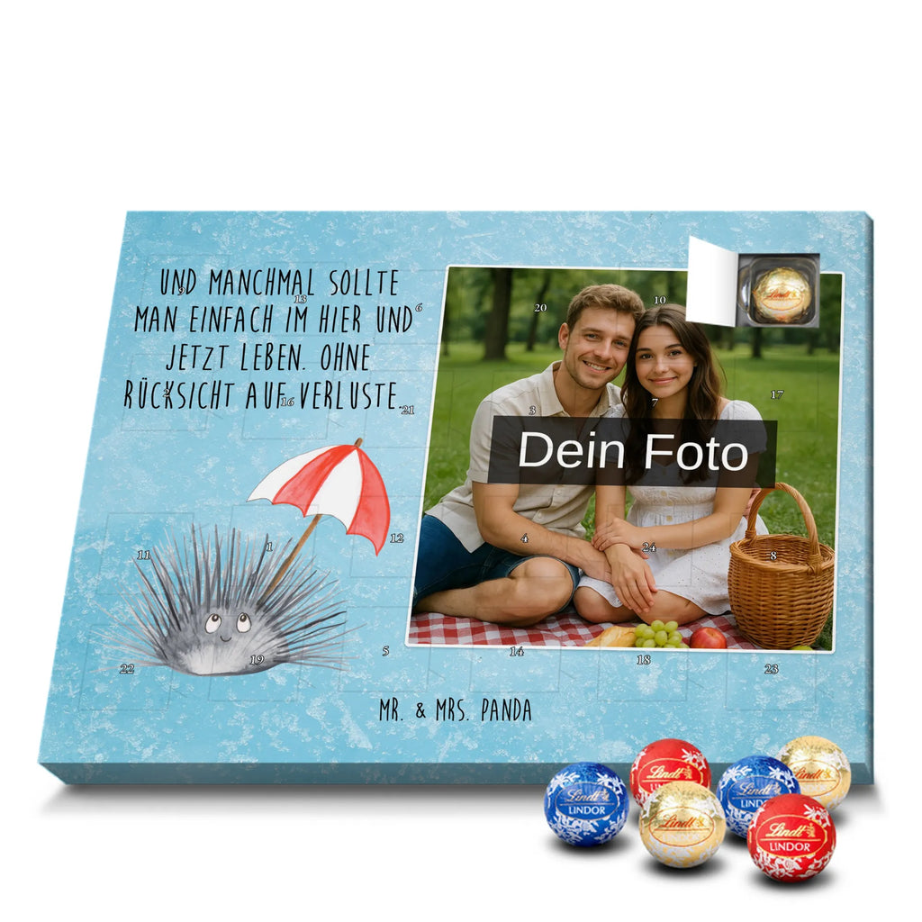 Personalisierter Schoko Foto Adventskalender Seeigel Personalisierter Schoko Foto Adventskalender, Meerestiere, Urlaub, Meer, Leben, Selbstakzeptanz, Selbstliebe, Hier und Jetzt, Achtsamkeit, Lebe, Seeigel