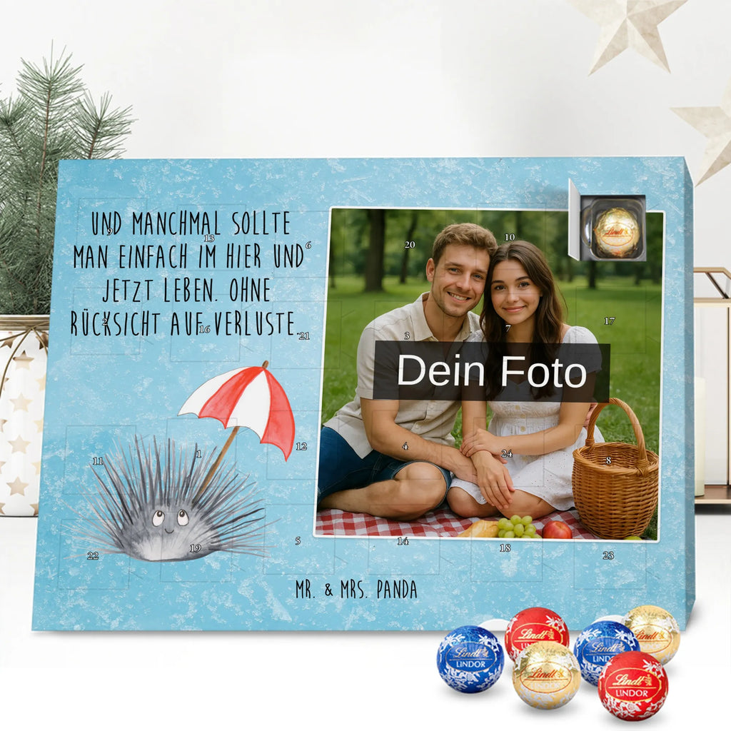 Personalisierter Schoko Foto Adventskalender Seeigel Personalisierter Schoko Foto Adventskalender, Meerestiere, Urlaub, Meer, Leben, Selbstakzeptanz, Selbstliebe, Hier und Jetzt, Achtsamkeit, Lebe, Seeigel