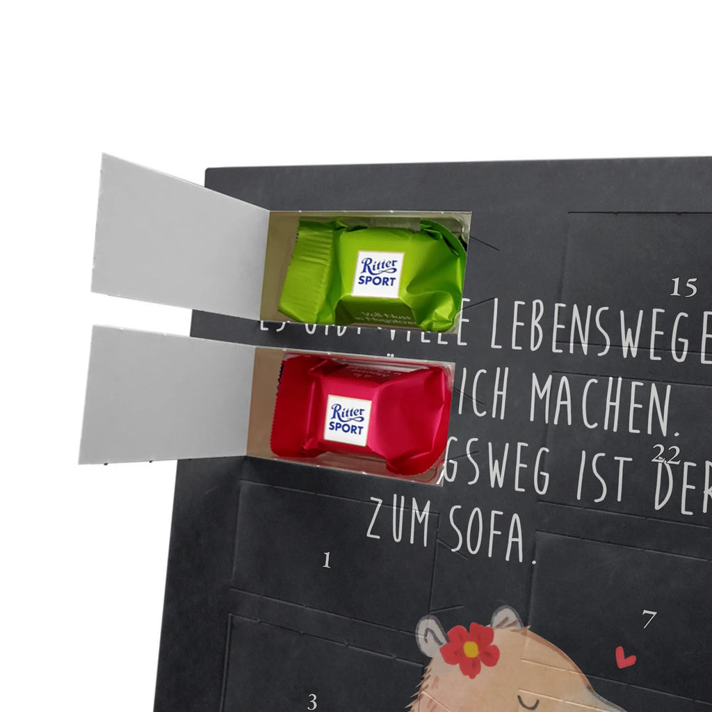 Personalisierter Schoko Foto Adventskalender Capybara Blume Personalisierter Schoko Foto Adventskalender, Gute Laune, Lustige Sprüche, Tiere, Tiermotive, Capybara