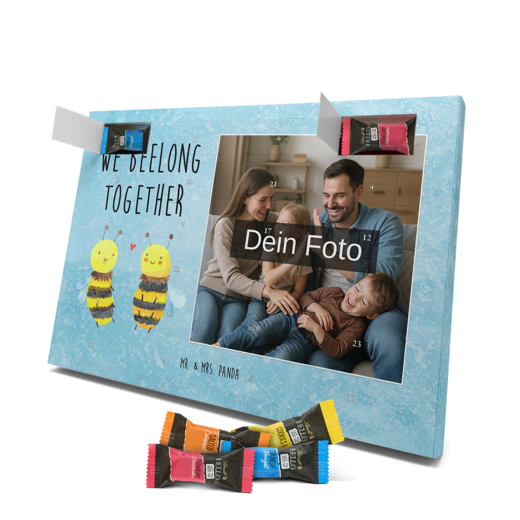 Personalisierter Schoko Foto Adventskalender Biene Verliebt Personalisierter Schoko Foto Adventskalender, Hummel, Wespe, Biene