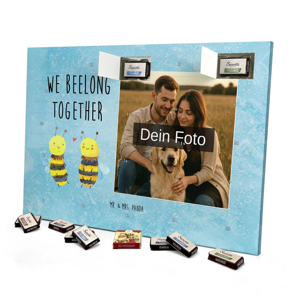 Personalisierter Schoko Foto Adventskalender Biene Verliebt Personalisierter Schoko Foto Adventskalender, Hummel, Wespe, Biene