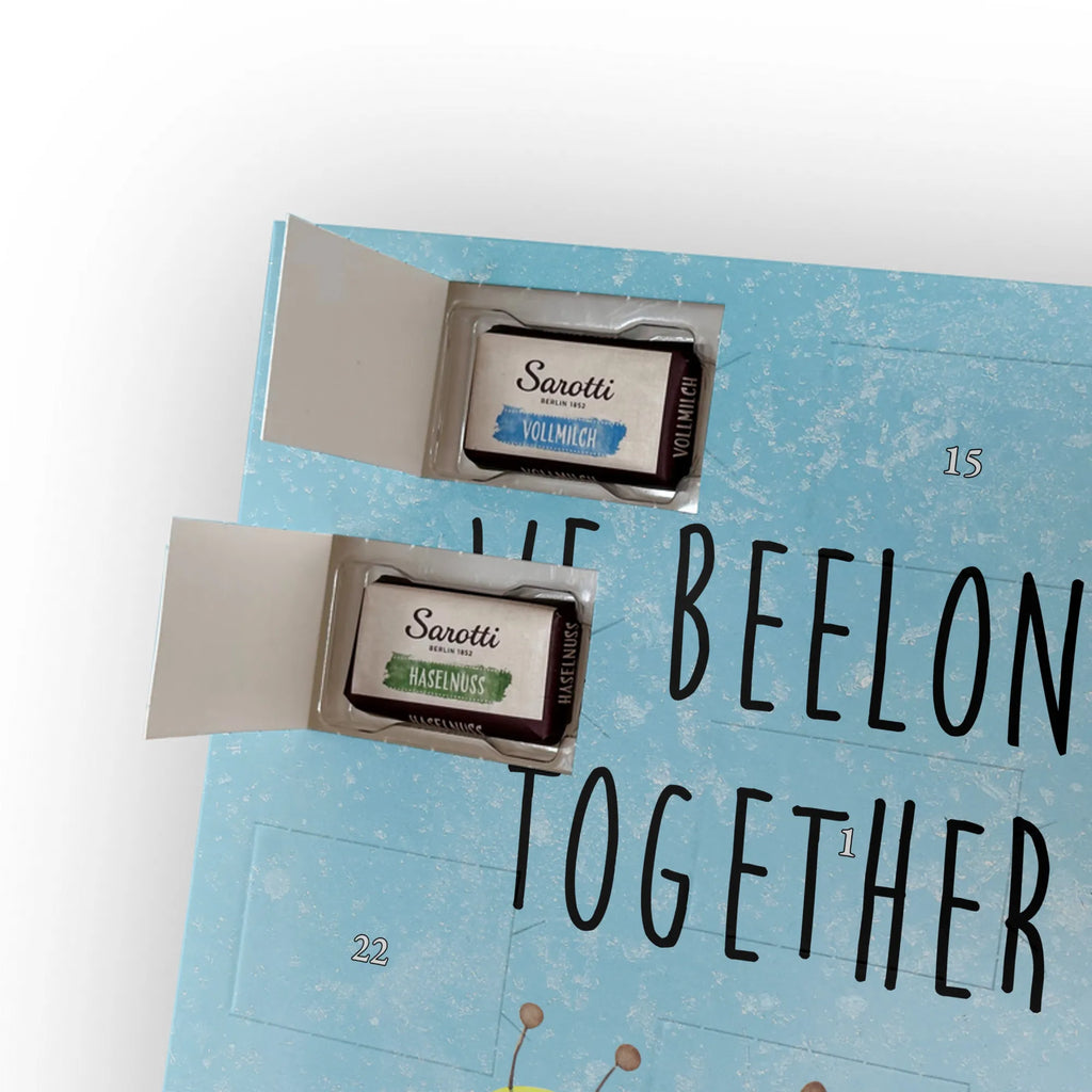 Personalisierter Schoko Foto Adventskalender Biene Verliebt Personalisierter Schoko Foto Adventskalender, Hummel, Wespe, Biene