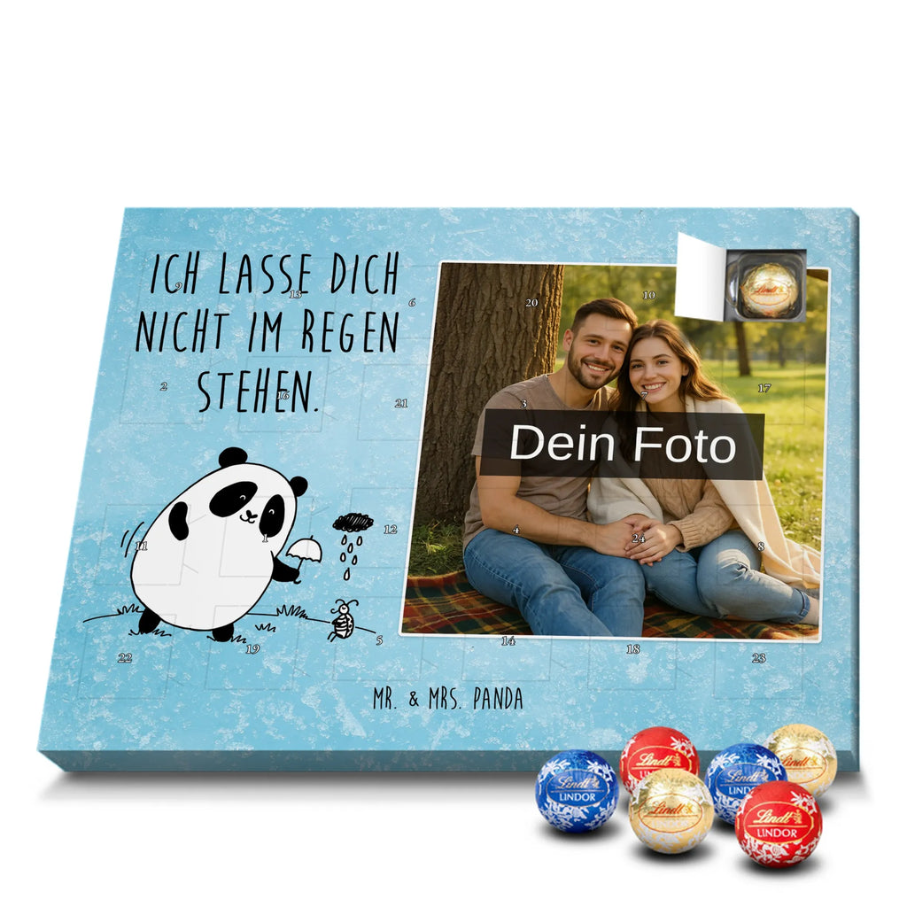 Panda togetherness Personalisierter Schoko Foto Adventskalender