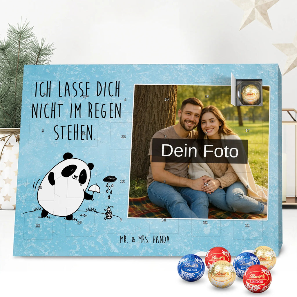  Panda togetherness Personalisierter Schoko Foto Adventskalender